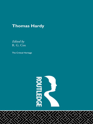 cover image of Thomas Hardy